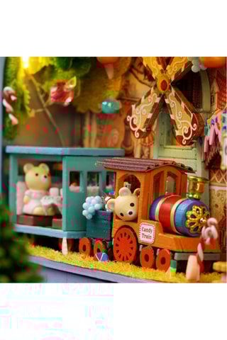 Maquette 3D Aventure Caramel LED en bois - Dès 14 ans