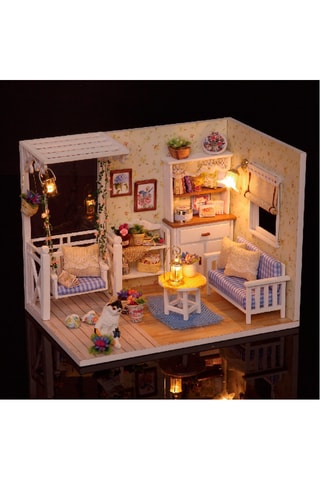 Maquette 3D Journal du chaton LED en bois - Dès 14 ans