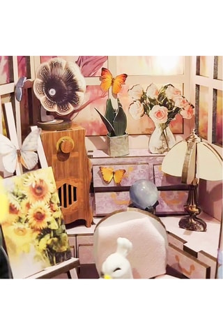 Maquette 3D Bureau dans le jardin LED en bois - Dès 14 ans