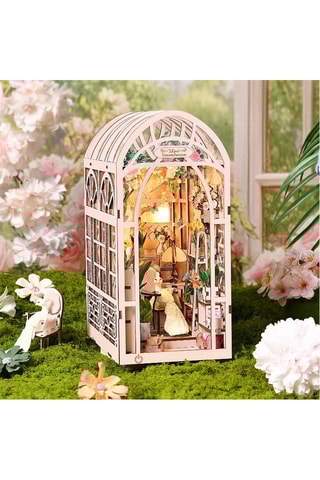 Maquette 3D Bureau dans le jardin LED en bois - Dès 14 ans