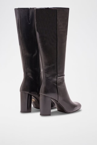 Bottes en cuir - Noir