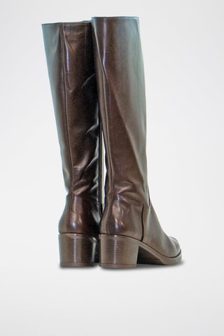 Bottes en cuir - Marron