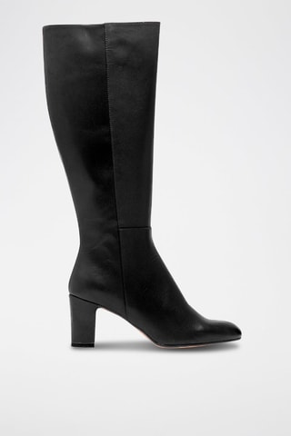Bottes en cuir Arantxa - Noir