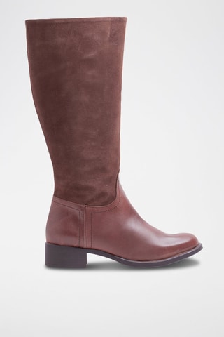 Bottes en cuir - Marron