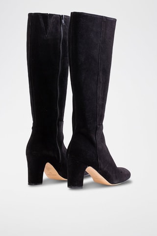 Bottes en nubuck Arantxa - Noir