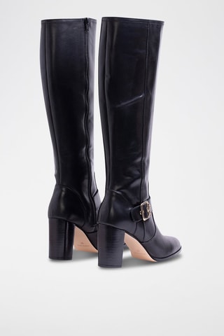 Bottes en cuir Iraia - Noir