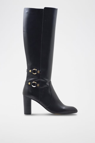 Bottes en cuir nappa - Noir