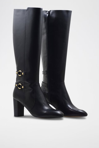 Bottes en cuir nappa - Noir
