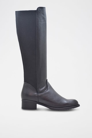 Bottes en cuir 224 - Noir