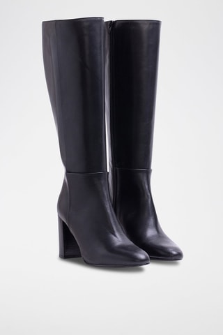 Bottes en cuir Chenoa Noir