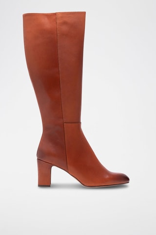 Bottes en cuir Arantxa - Camel