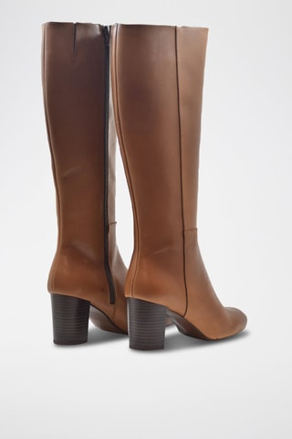 Bottes en cuir Arantxa 2 - Camel