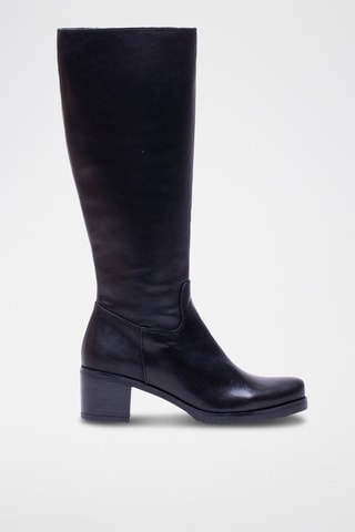 Bottes en cuir - Noir