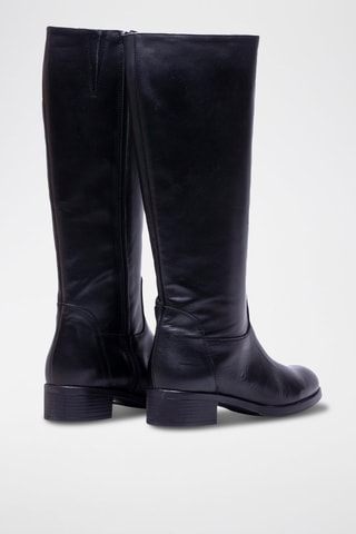 Bottes en cuir Sia - Noir