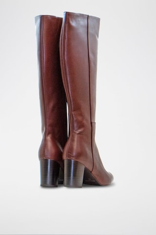 Bottes en cuir Arantxa - Bordeaux