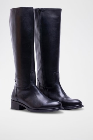 Bottes en cuir Krust Noir