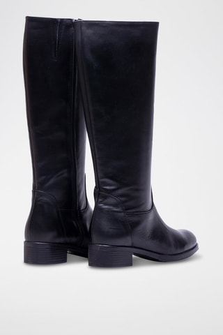 Bottes en cuir Krust Noir
