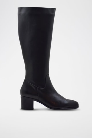 Bottes en cuir Vacuno Noir