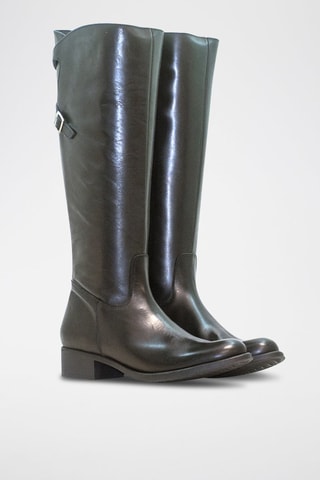 Bottes en cuir - Noir