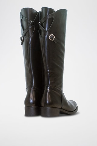 Bottes en cuir - Noir