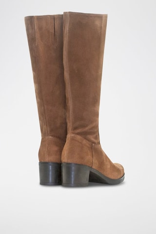Bottes en cuir - Marron