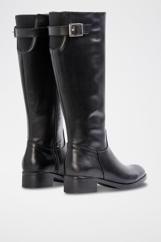 Bottes en cuir - Noir
