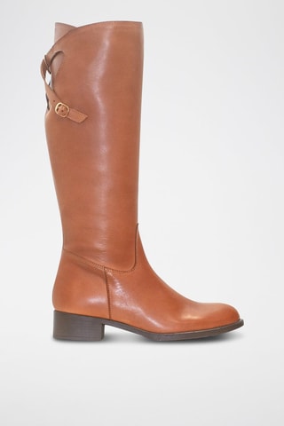 Bottes en cuir - Marron