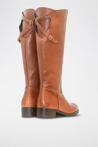 Bottes en cuir - Marron