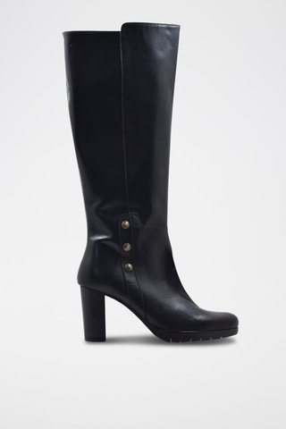 Bottes en cuir - Noir
