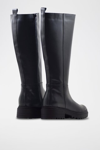 Bottes en cuir - Noir
