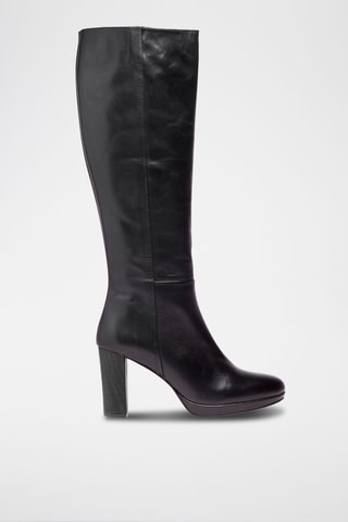 Bottes en cuir - Noir