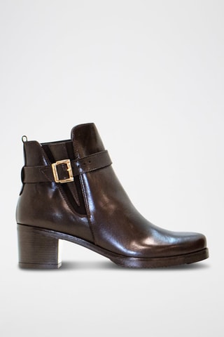 Bottines Chelsea en cuir - Marron