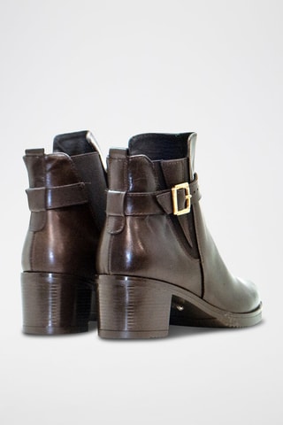 Bottines Chelsea en cuir - Marron