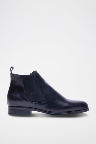 Bottines Chelsea en cuir - Noir
