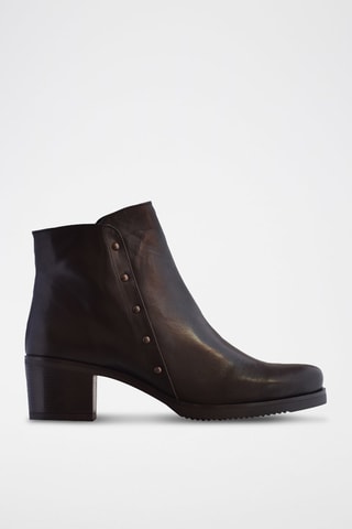 Bottines en nubuck - Noir