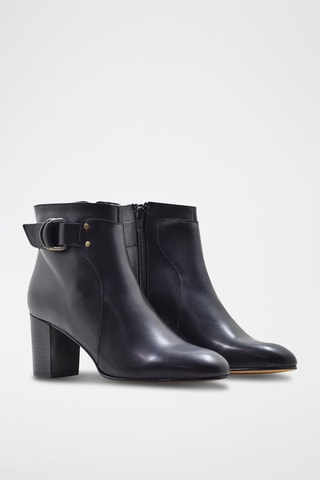 Bottines en cuir Filipa - Noir