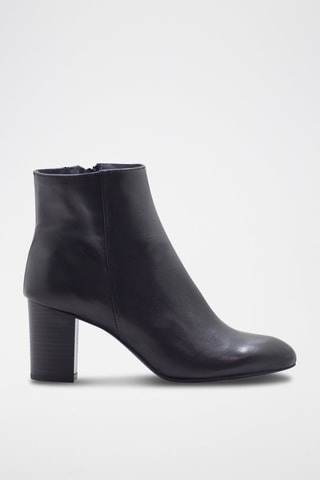 Bottines en cuir Marilo - Noir
