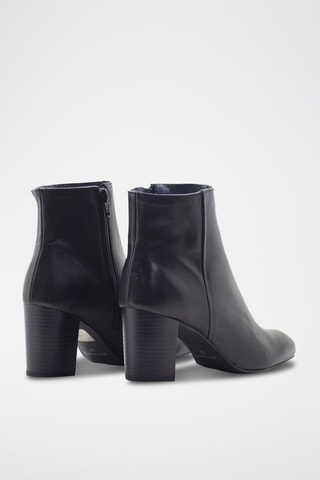 Bottines en cuir Marilo - Noir
