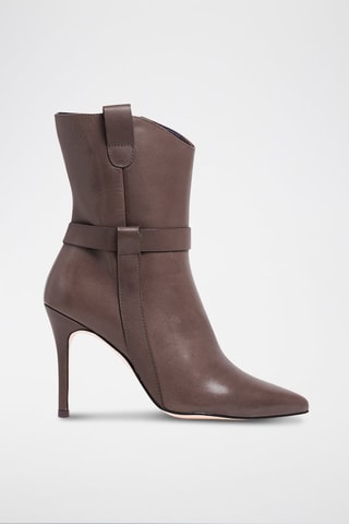 Bottines en cuir Seta - Marron