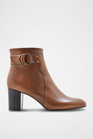 Bottines en cuir Filipa - Camel