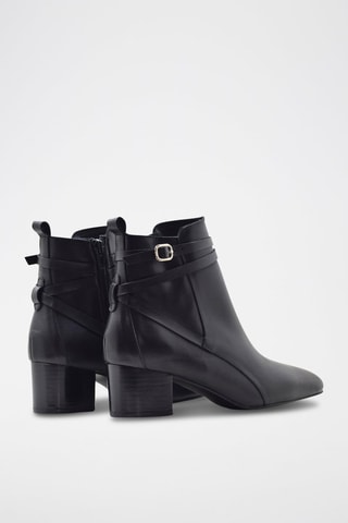 Bottines en cuir Amaral - Noir