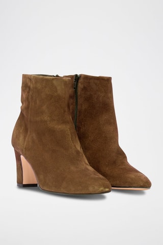 Bottines en nubuck Marilo - Camel