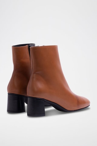 Bottines en cuir Rosario - Noir