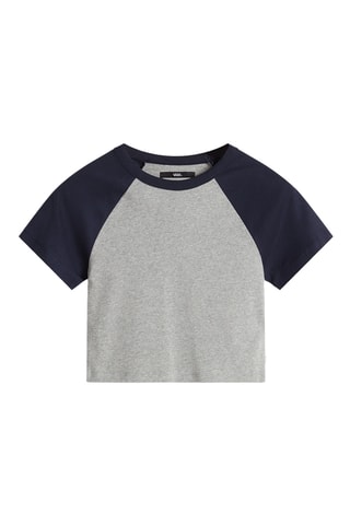 T-shirt - Gris clair chiné
