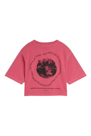 T-shirt cropped - Mauve