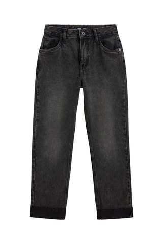 Jean straight - Noir chiné