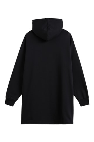 Robe sweat à capuche - Noir