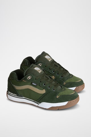 Baskets en nubuck Rowley XLT - Vert foncé