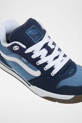 Baskets en cuir Rowley XLT - Bleu marine