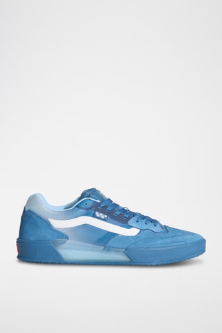 Baskets en cuir Skate AVE 2.0 - Bleu et blanc